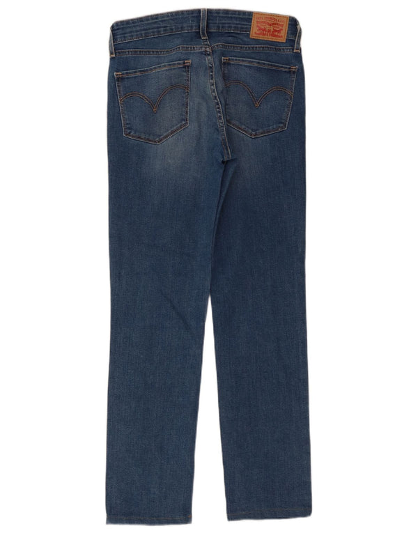 Levi's Dame 712 Slim Jeans W26 L27 Blå Bomuld