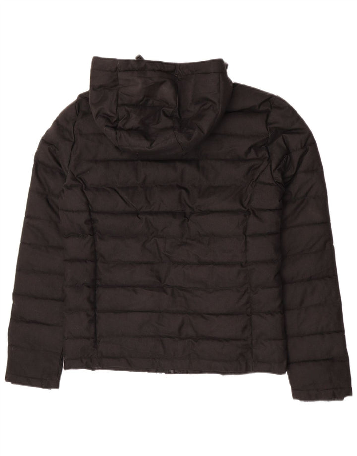 Superdry Polstret hættejakke til mænd UK 38 Medium Black Polyester