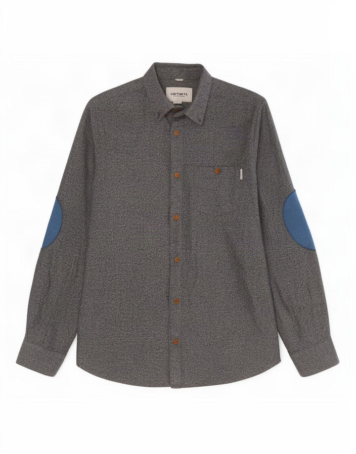 Carhartt Herre Workwear Regular Fit skjorte Medium Navyblå Flecked Bomuld