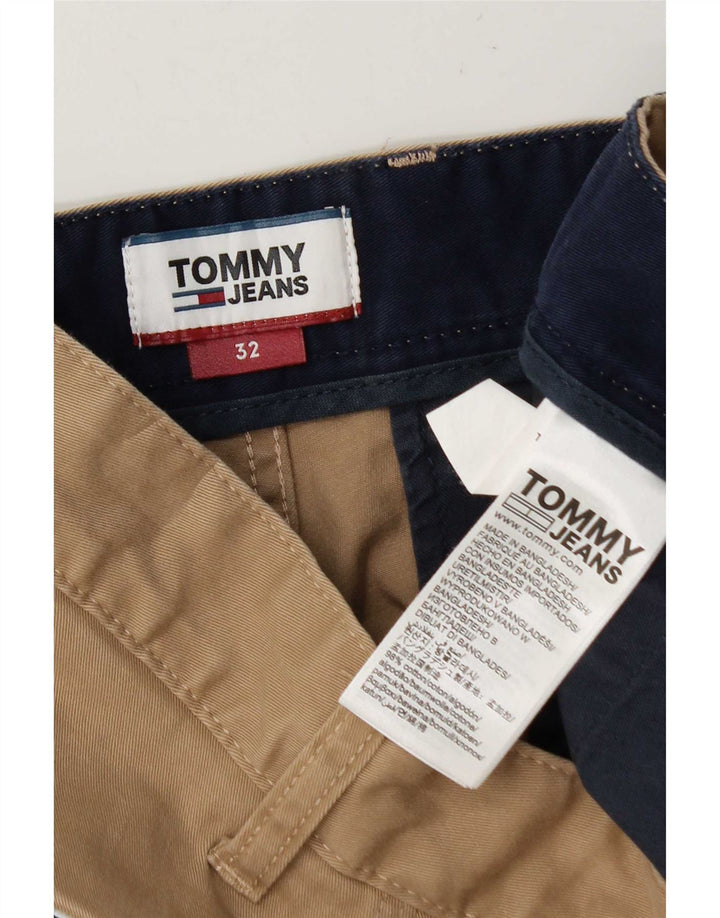 Tommy Hilfiger Herre Chino Shorts W32 Medium Beige Bomuld