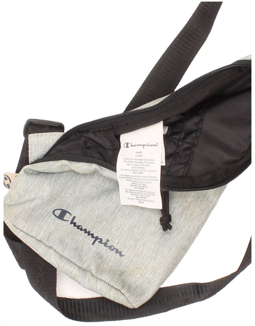 Champion Herre Crossbody Taske One Size Grå Polyester
