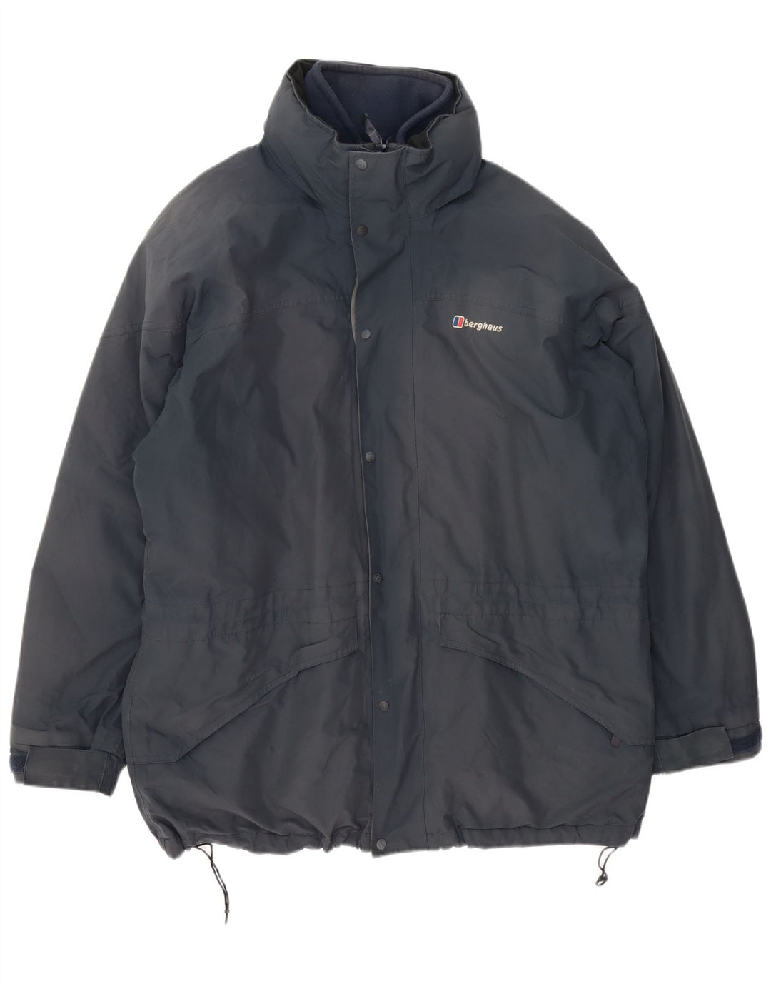Berghaus Herre Windbreaker Jacket UK 42 XL Navy Blue Polyester
