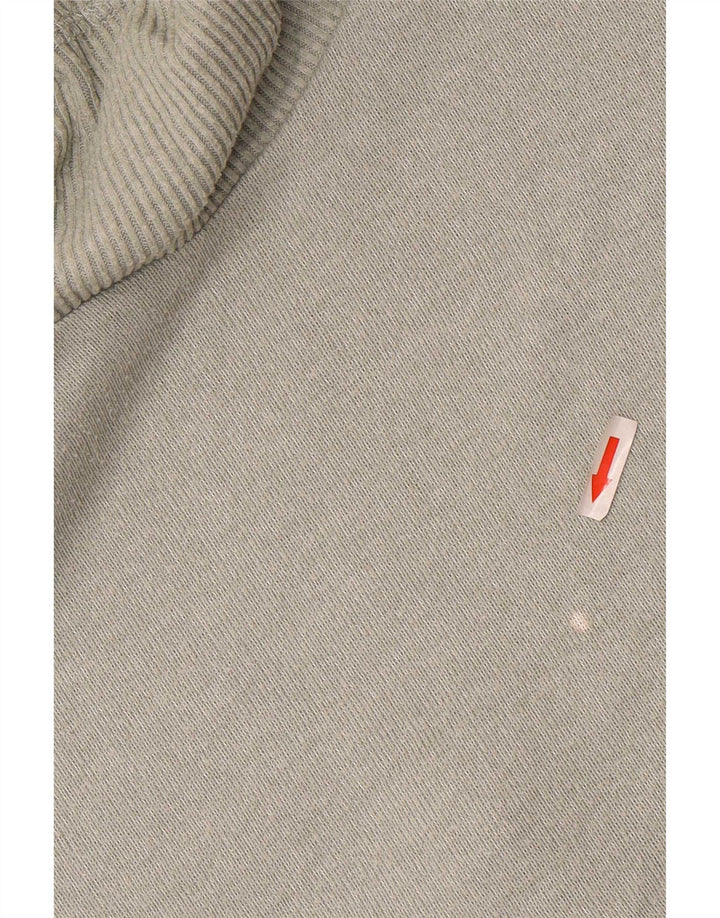 Fat Face Dame Hættetrøje UK 8 Small Khaki Polyester