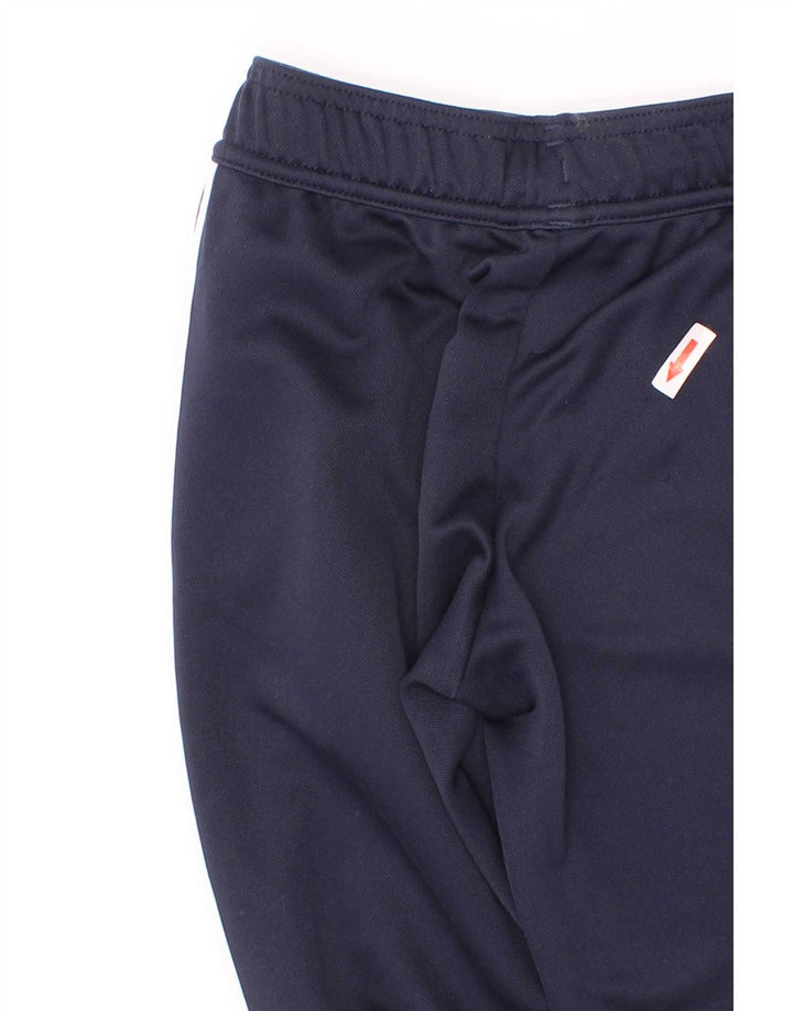 Adidas Boys Aeroready Tracksuit Bukser 7-8 år Navy Blue Polyester