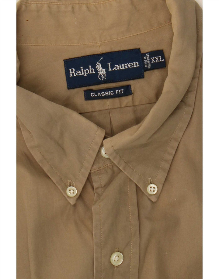 Ralph Lauren Herre Classic Fit skjorte 2XL Beige