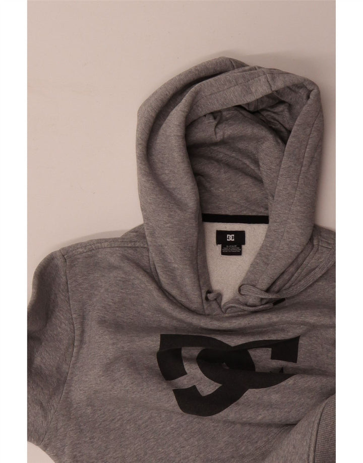 DC Grafisk hættetrøje til mænd, lille grå bomuld
