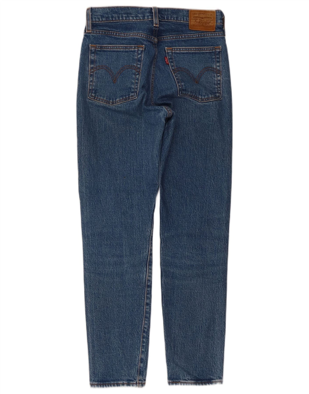 Levi's Dame Wedge Straight Jeans W25 L27 Blå Bomuld