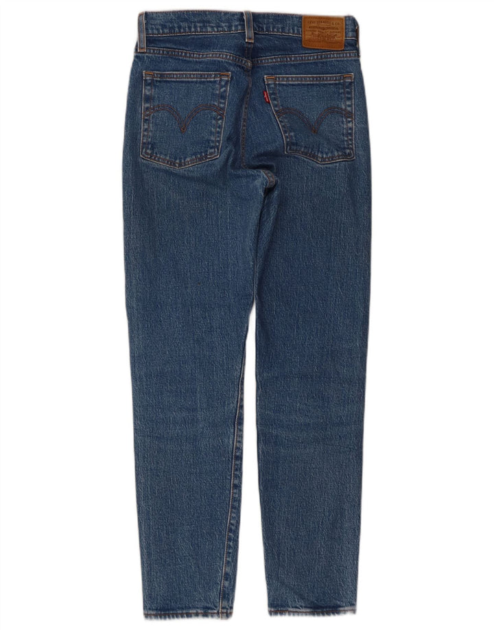 Levi's Dame Wedge Straight Jeans W25 L27 Blå Bomuld
