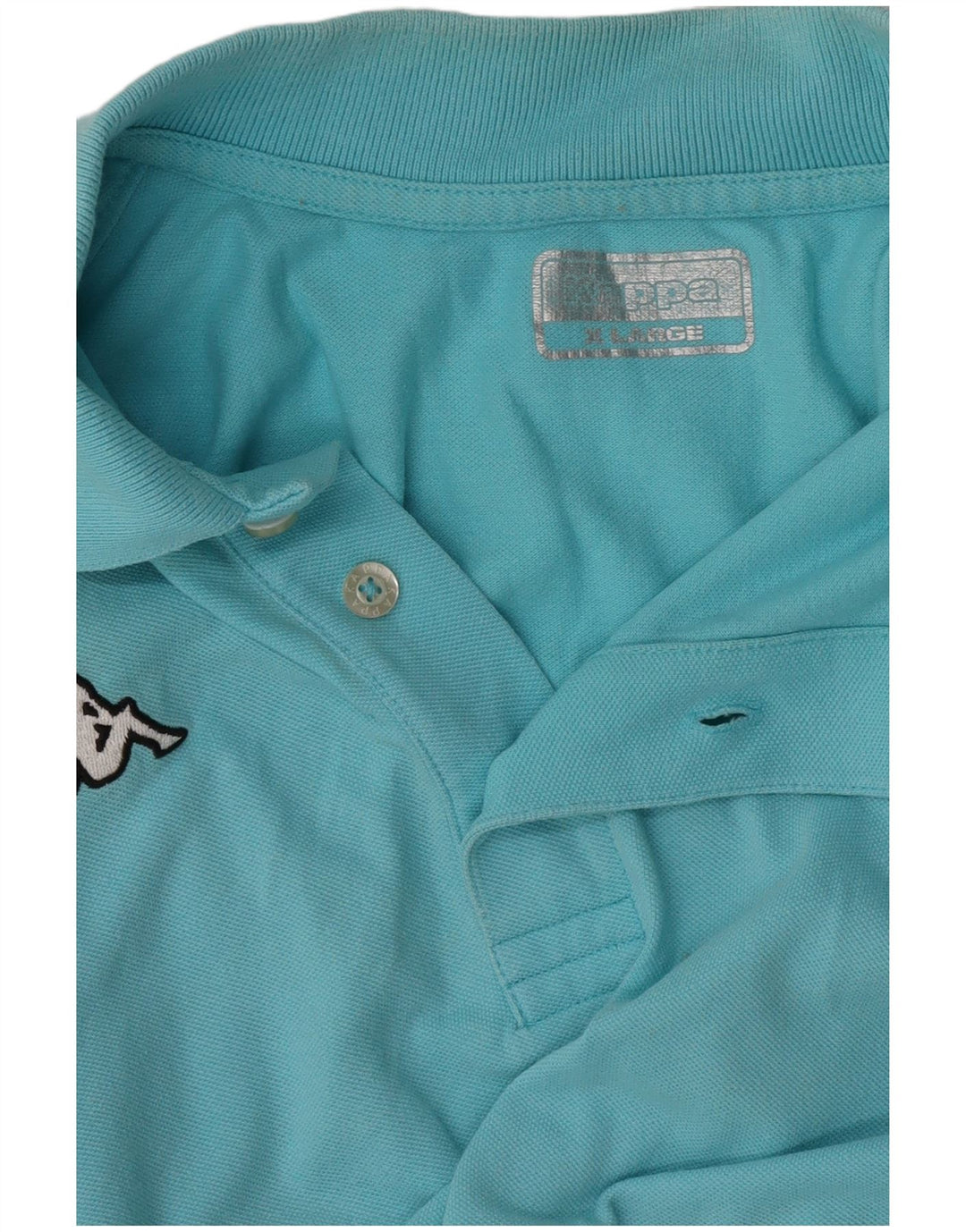Kappa herre poloshirt XL turkis