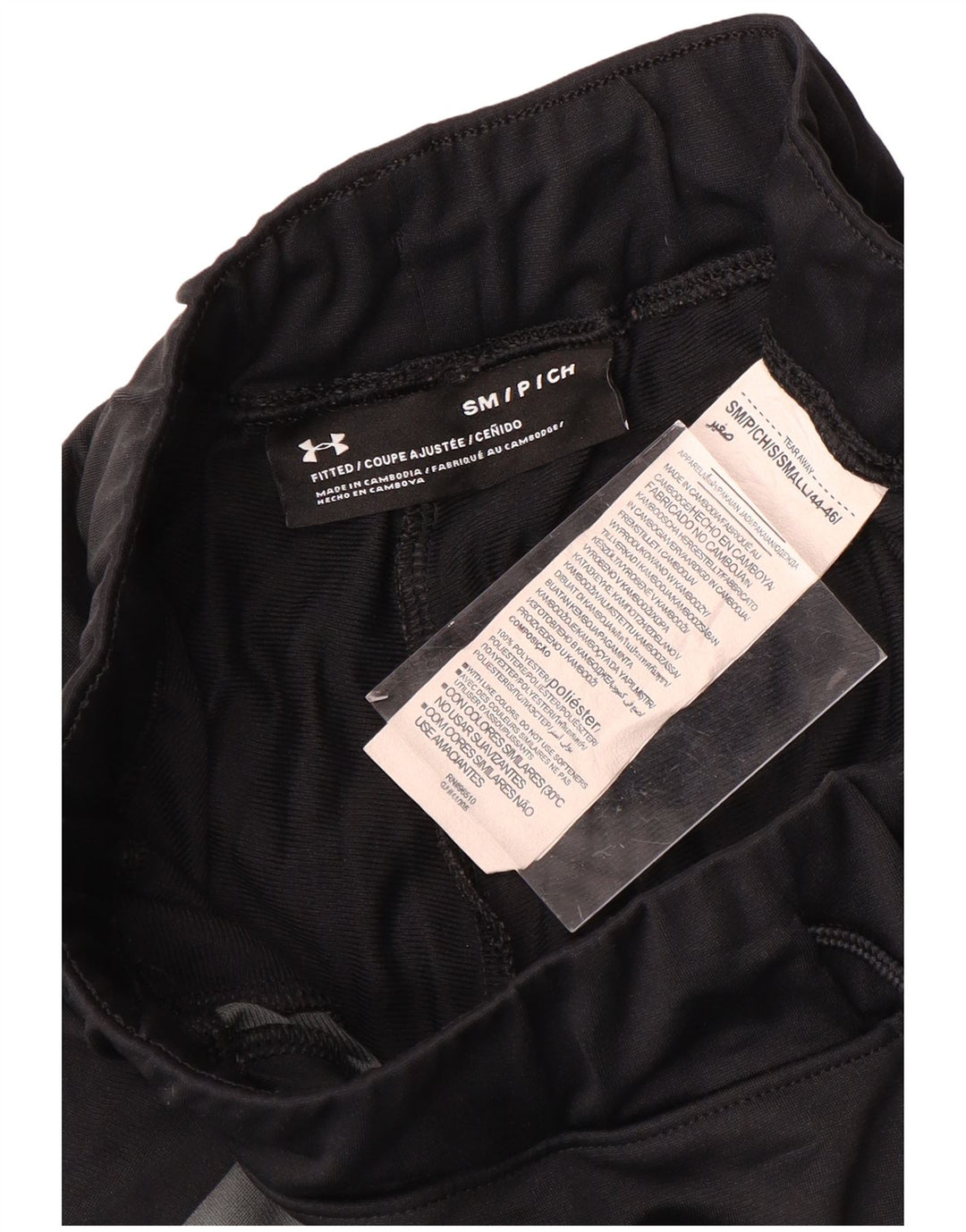 UNDER ARMOUR Træningsdragt til mænd Small Black Colourblock Polyester