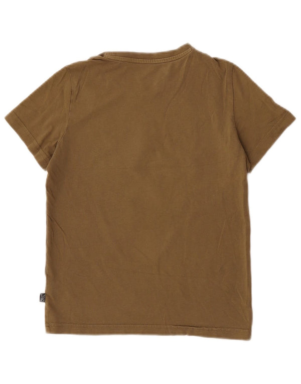Puma Boys Grafisk T-Shirt Top 9-10 år Khaki