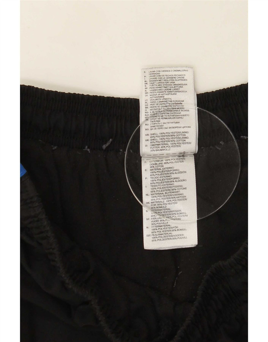 Adidas Træningsdragt til mænd Joggers Large Sort Polyester
