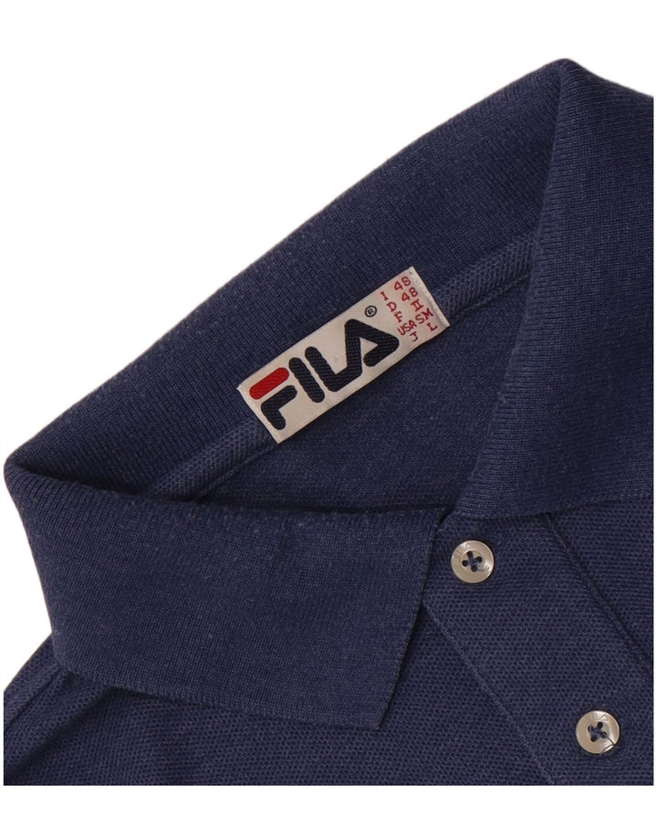 Fila Poloskjorte til mænd Medium Navyblå