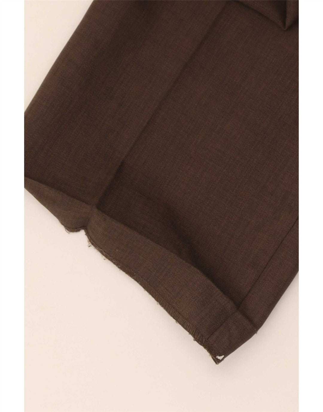 Farah Lige Chinobukser til mænd W40 L31 Brun polyester