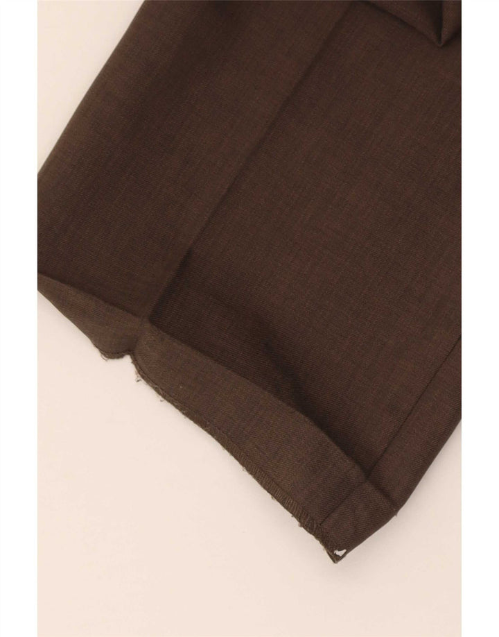 Farah Lige Chinobukser til mænd W40 L31 Brun polyester