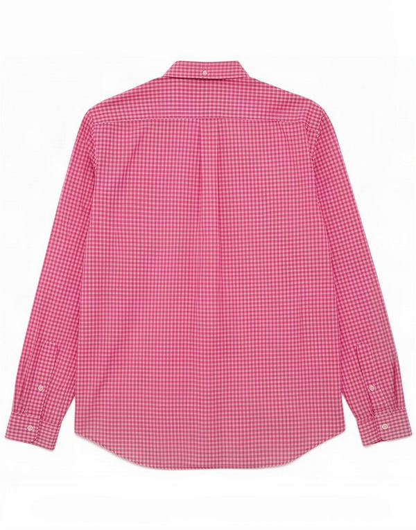 Polo Ralph Lauren Herreskjorte Medium Pink Gingham Cotton