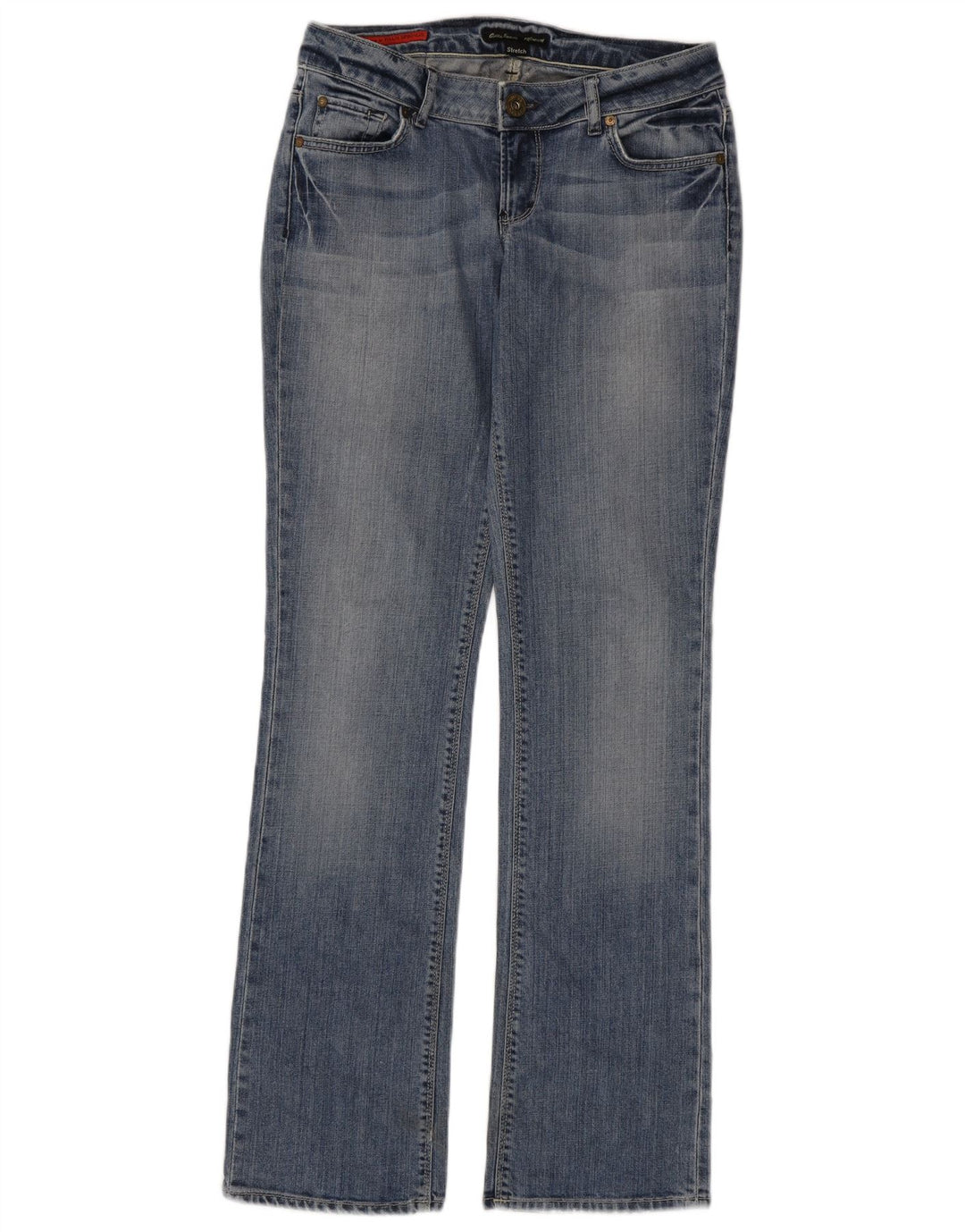 Guess Dame Bootcut Jeans W29 L34 Blå Bomuld