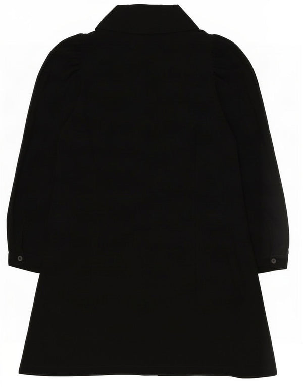 Zara skjortekjole til kvinder UK 20 2XL Sort Lyocell