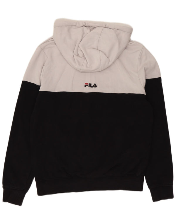 Fila Loose Fit Hoodie Jumper XS Hvid Colourblock Bomuld