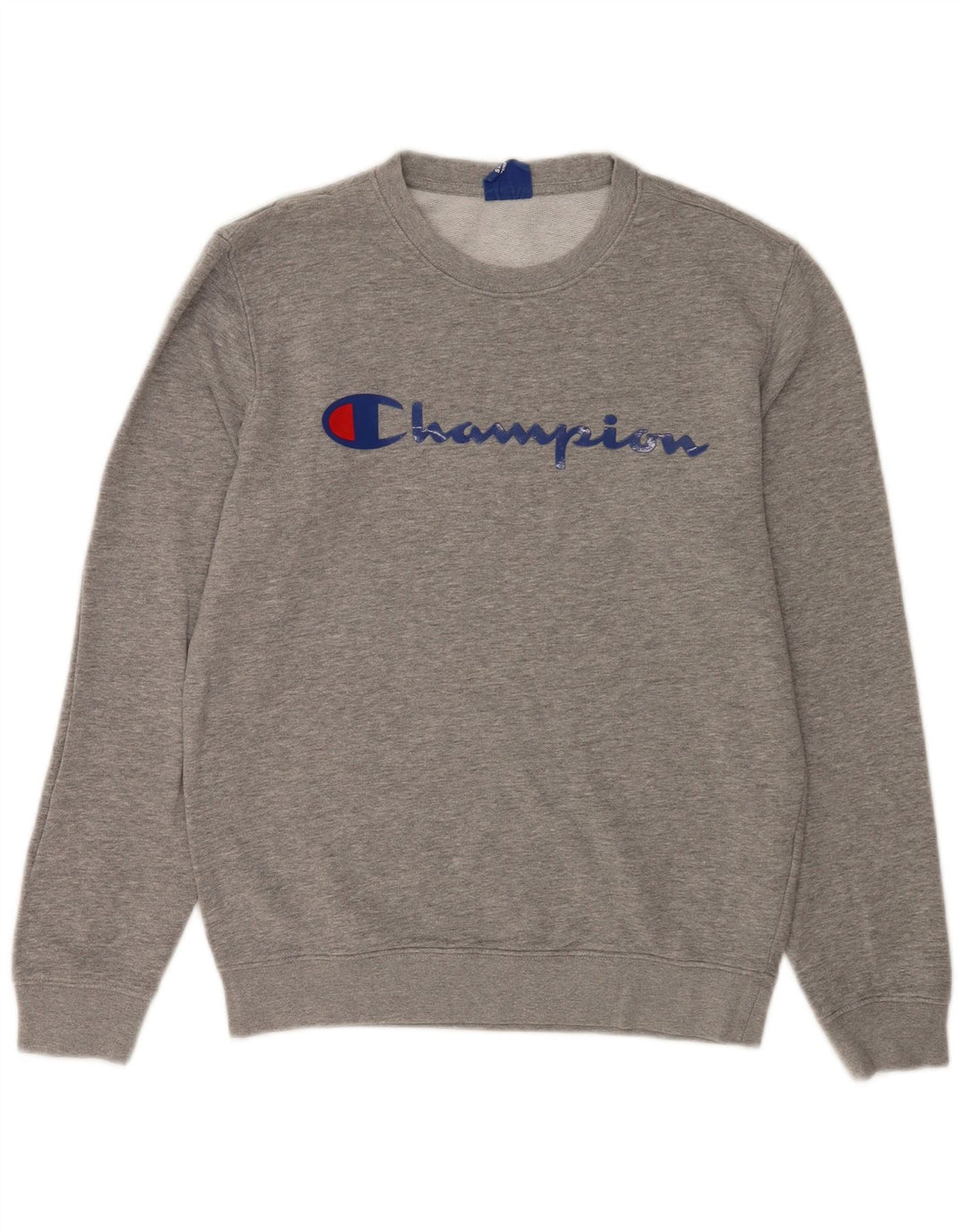Champion Herre grafisk sweatshirt Jumper lille grå flækket bomuld