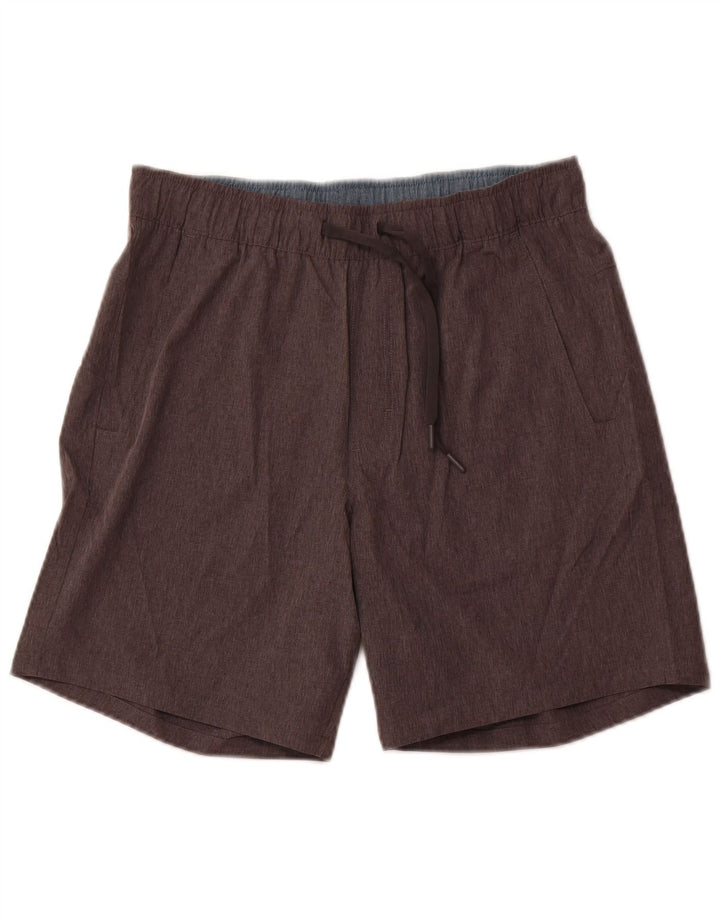 EDDIE BAUER Sportshorts til mænd mellemgrå polyester