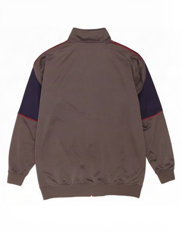 NFL Herre New England Patriots Træningsdragt Topjakke 2XL Grå Colourblock