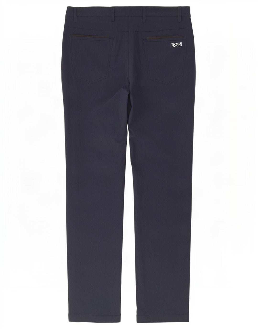 Hugo Boss Herre Slim Chino Bukser W30 L31 Marineblå Polyester