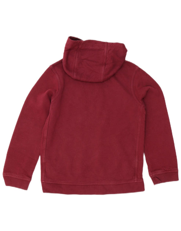 Nike Boys Hoodie Jumper 10-11 år Medium Bourgogne bomuld