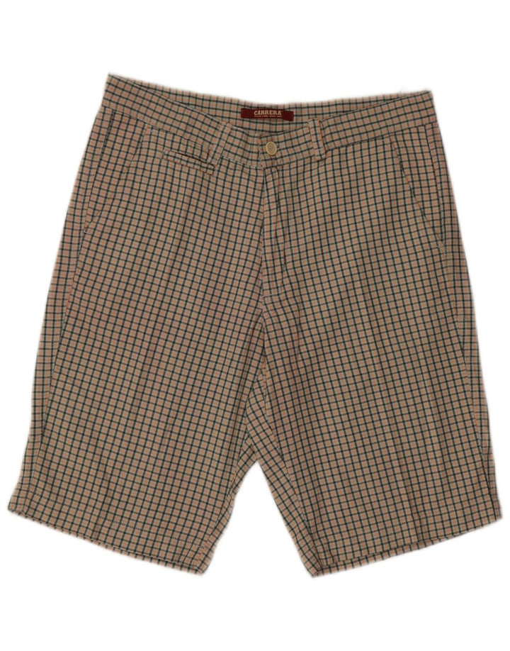 Carrera Chino Shorts til mænd IT 50 Large W34 Flerfarvet ternet bomuld