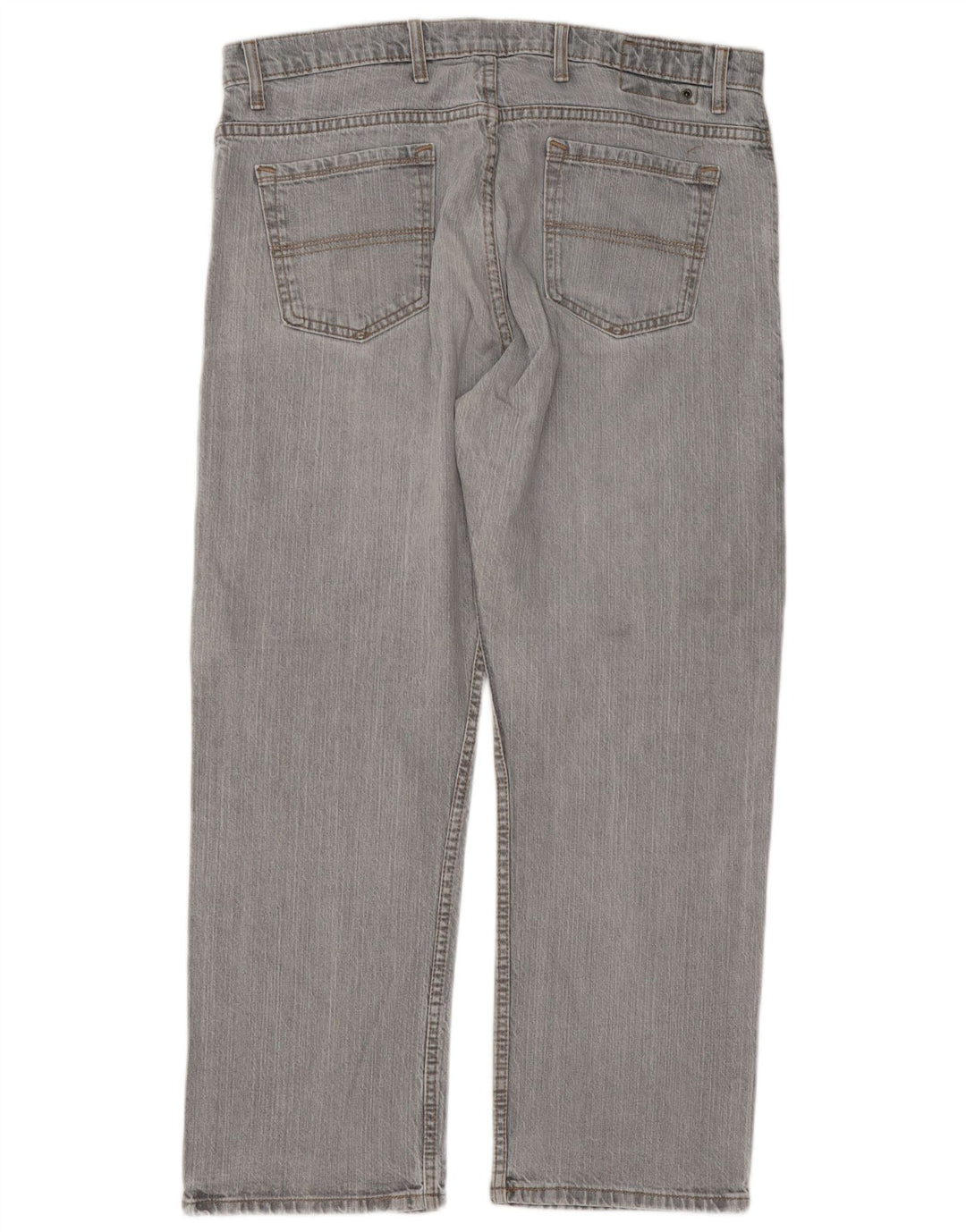 Marks & Spencer Herre Blue Harbor Straight Jeans W38 L29 Grå Bomuld
