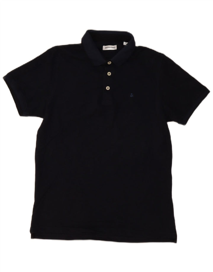 Jack & Jones herre poloshirt Medium marineblå bomuld