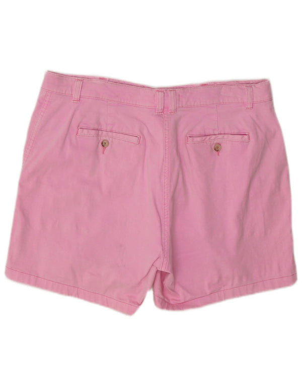 Joules Chino Shorts til kvinder UK 16 Large W34 Pink Bomuld