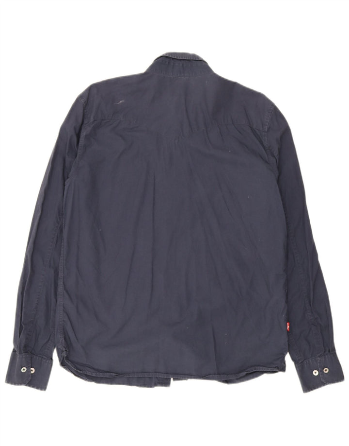 Levi's Herre Classic Fit skjorte Medium marineblå bomuld