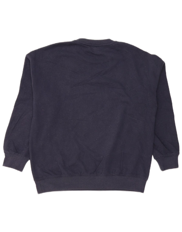 Mountain Warehouse Dame Oversized Sweatshirt Jumper UK 10 Small Navy Blue