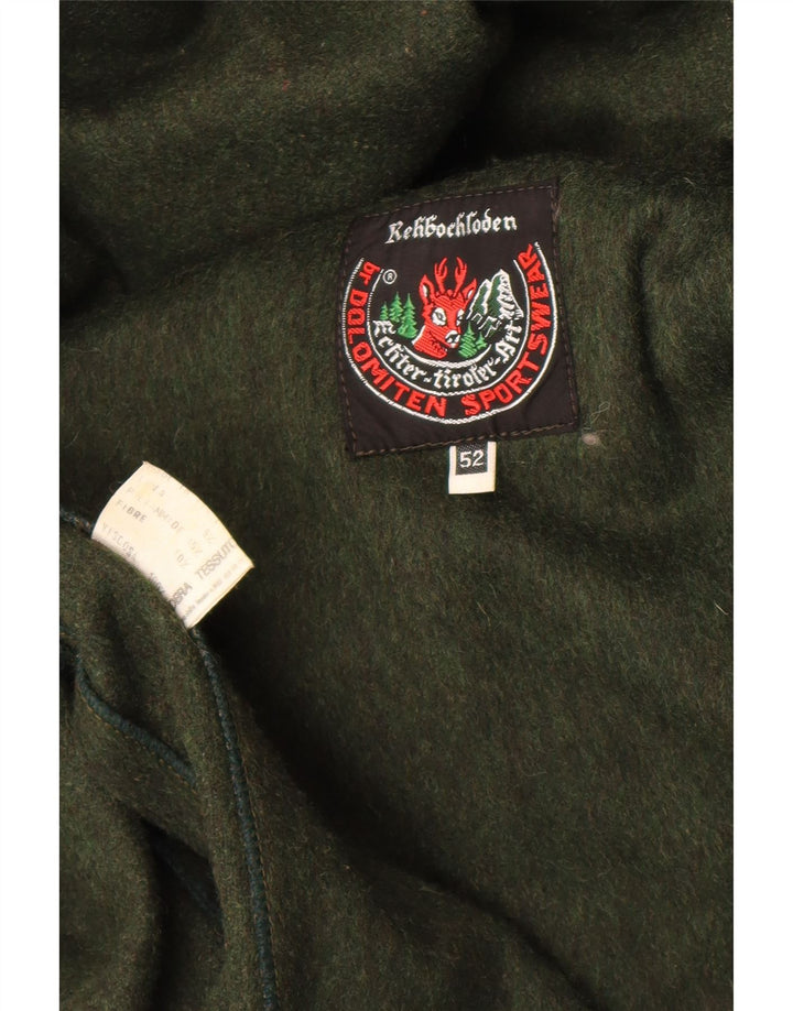 Dolomiten Herre Overfrakke IT 52 XL Grøn Uld