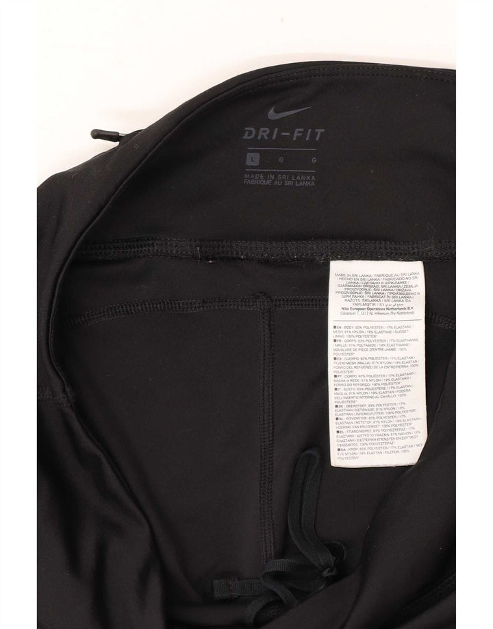 Nike Dame Leggings UK 16 Large Sort Polyester