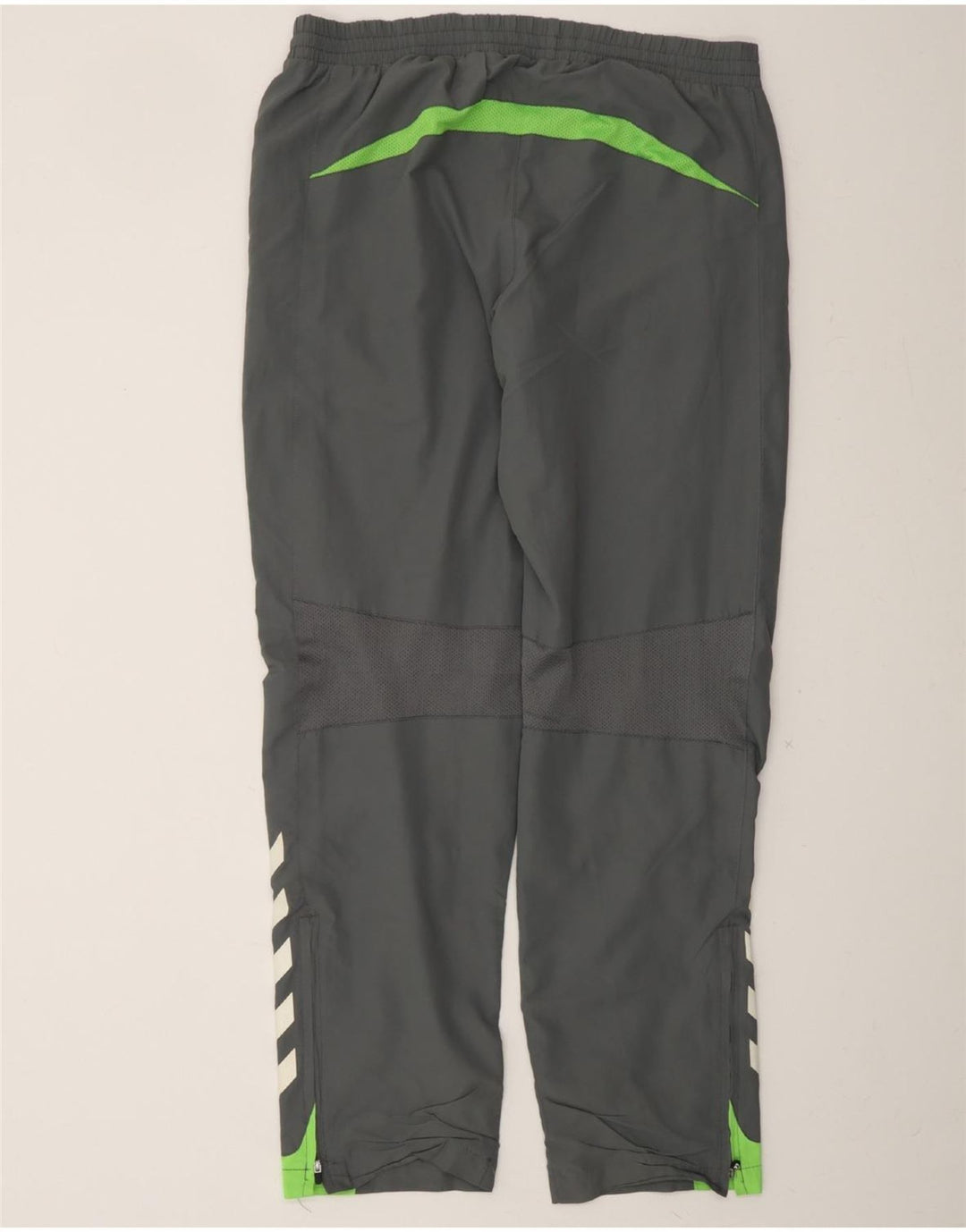 HUMMEL Mens Tracksuit Trousers Medium  Grey Polyester Vintage Hummel and Second-Hand Hummel from Messina Hembry 