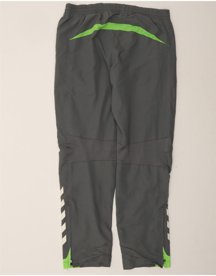 HUMMEL Mens Tracksuit Trousers Medium  Grey Polyester Vintage Hummel and Second-Hand Hummel from Messina Hembry 