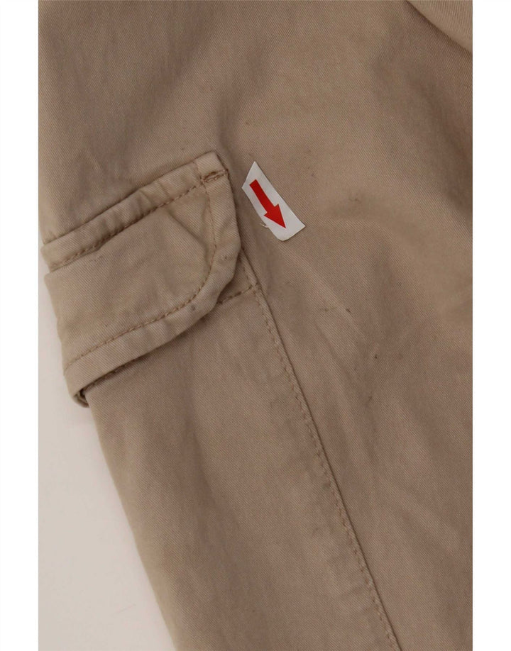 Zara Herre Joggers Cargo Bukser Medium W31 L27 Grå Bomuld