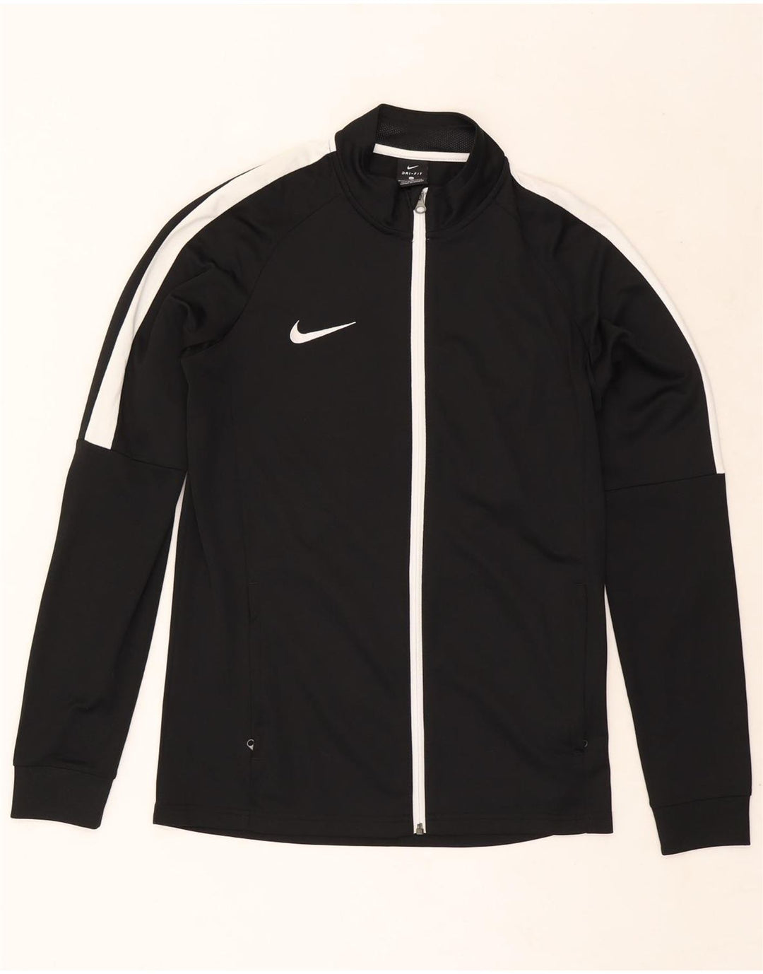 Nike Herre Dri Fit træningsdragt Topjakke Medium Sort Colourblock Polyester