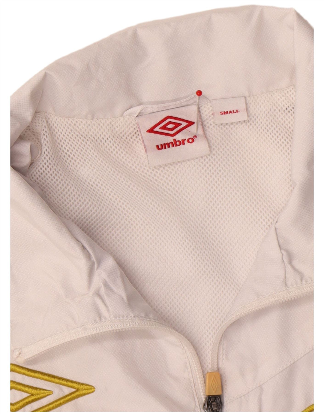 Umbro Herre Grafisk Træningsdragt Top Jakke Lille Hvid Colourblock Polyester