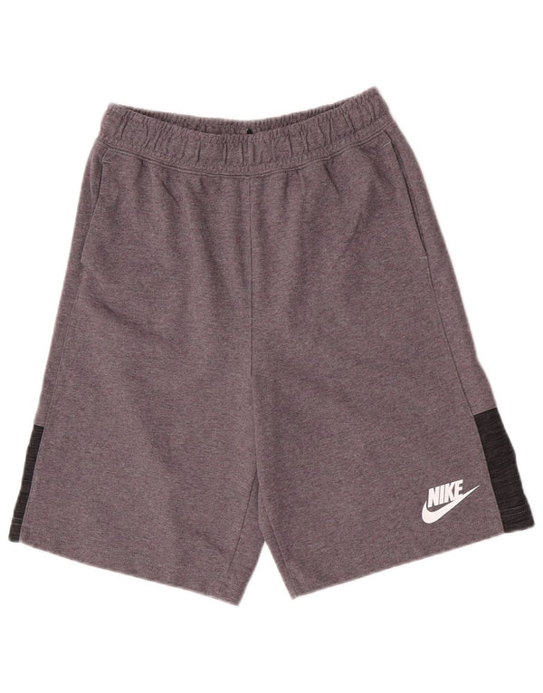 Nike Boys Sports Shorts 13-14 år XL Grå Flecked Bomuld