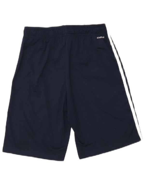 Adidas Boys Aeroready Sports Shorts 13-14 år Navy Blue Polyester