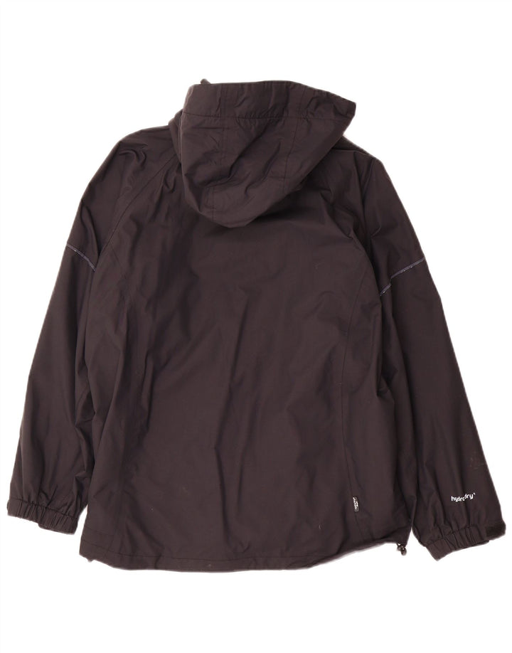 Sprayway drenge hætte regnjakke 12-13 år sort polyester