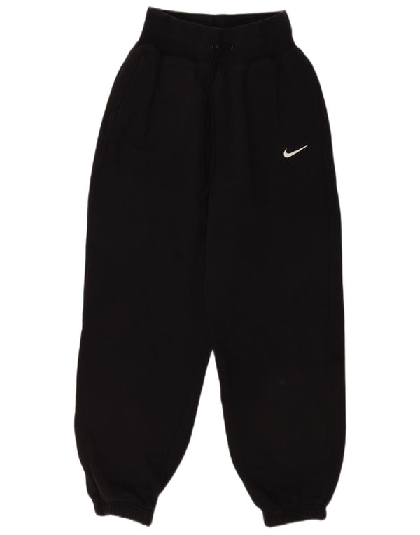 Nike Womens Loose Fit træningsdragt Bukser Joggers UK 6 XS Black Sports