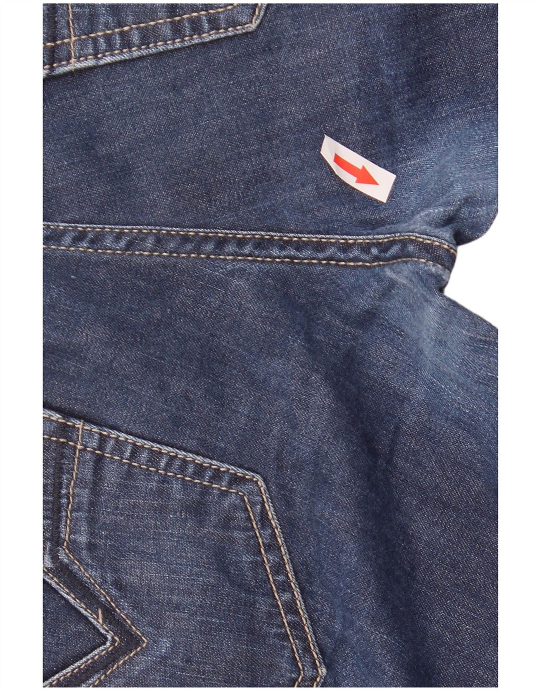 Diesel Herre Larkee Straight Regular Denim Shorts W30 Medium Navy Blue
