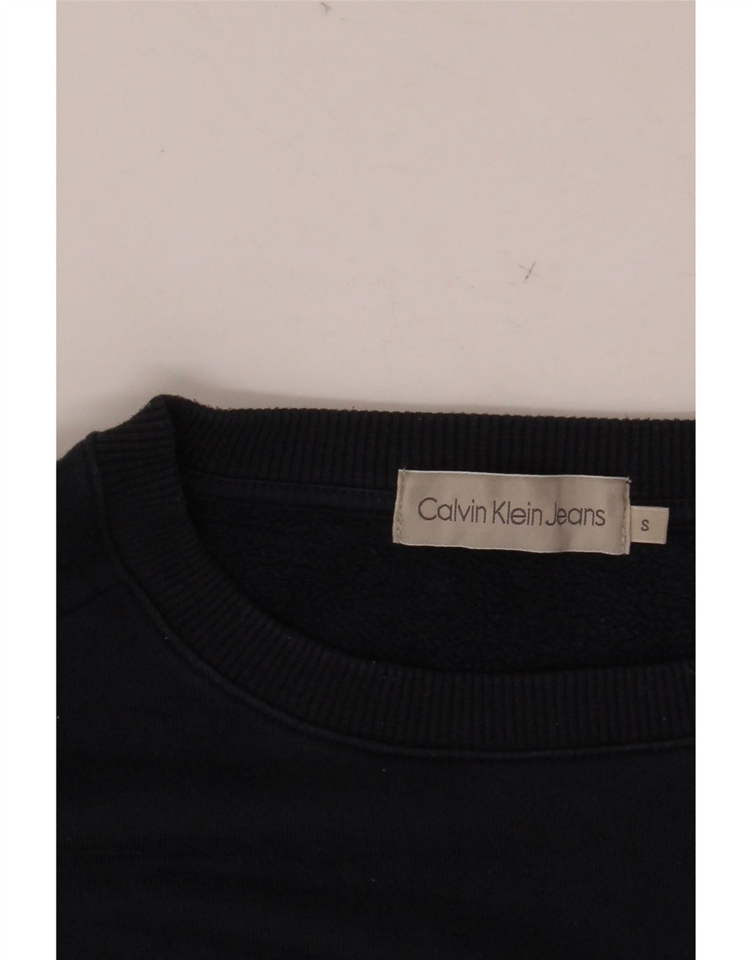 CALVIN KLEIN JEANS Grafisk sweatshirt til mænd, lille marineblå