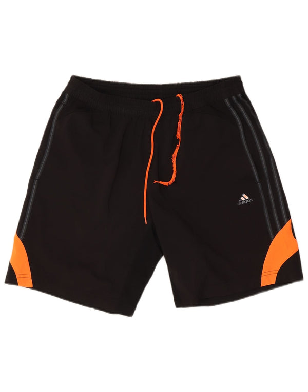 Adidas Herre Climacool Sports Shorts Medium Sort Colourblock Polyester