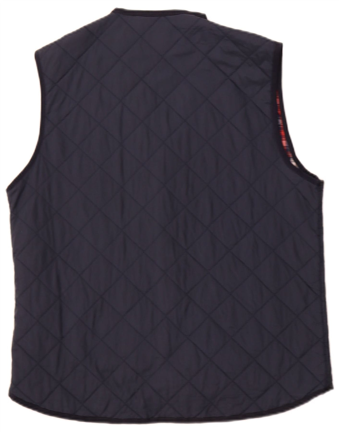 BELFE & BELFE Herre Quiltet Gilet IT 46 Small Navy Blue Nylon