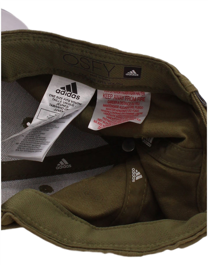 NIKE Boys grafisk baseballkasket One Size Khaki Polyester Sports